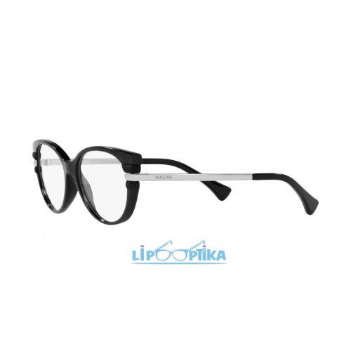 RALPH LAUREN 0RA7127 5001 SHINY BLACK WITH GREY DETAILS 54 Lipo Optika