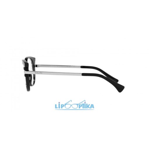 RALPH LAUREN 0RA7127 5001 SHINY BLACK WITH GREY DETAILS 54 Lipo Optika