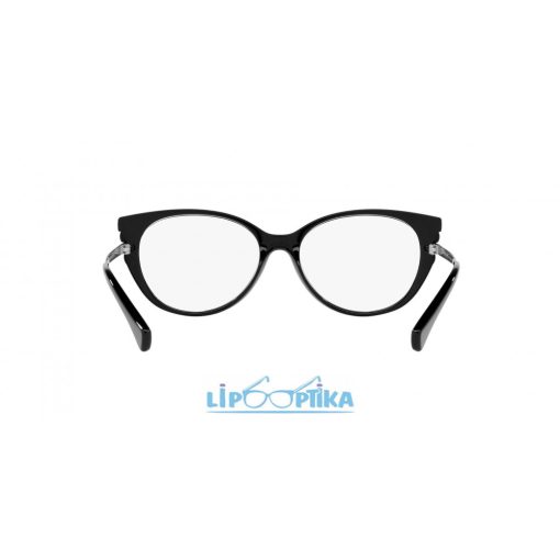 RALPH LAUREN 0RA7127 5001 SHINY BLACK WITH GREY DETAILS 54 Lipo Optika