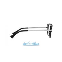 RALPH LAUREN 0RA7127 5001 SHINY BLACK WITH GREY DETAILS 54 Lipo Optika