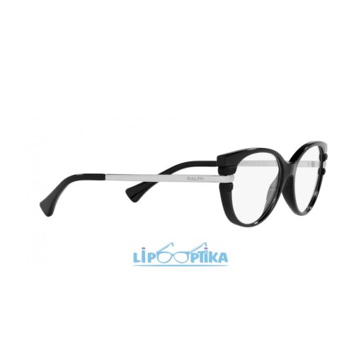 RALPH LAUREN 0RA7127 5001 SHINY BLACK WITH GREY DETAILS 54 Lipo Optika
