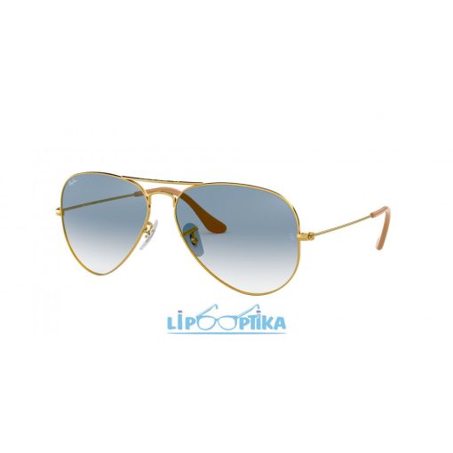 RAY-BAN AVIATOR LARGE METAL 0RB3025 001/3F 55 UV400 napszemüveg