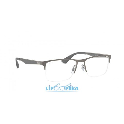 RAY-BAN 0RX6335 2855 MATTE GUNMETAL 54 Lipo Optika