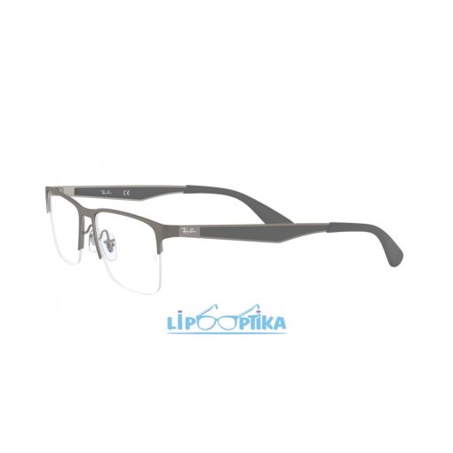 RAY-BAN 0RX6335 2855 MATTE GUNMETAL 56 Lipo Optika