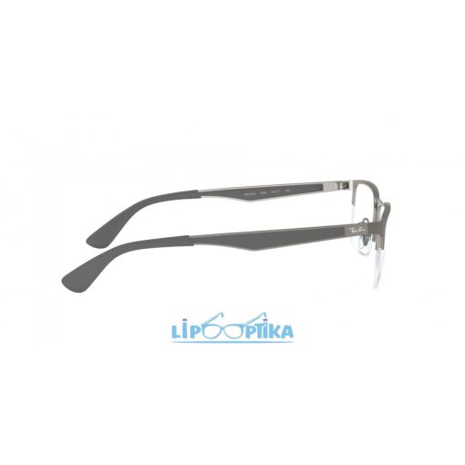 RAY-BAN 0RX6335 2855 MATTE GUNMETAL 56 Lipo Optika