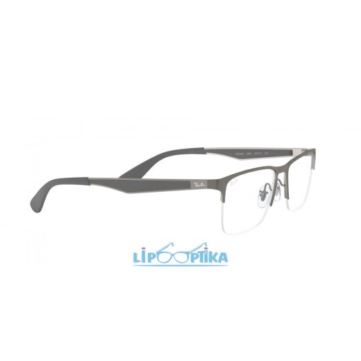 RAY-BAN 0RX6335 2855 MATTE GUNMETAL 56 Lipo Optika