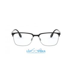 RAY-BAN 0RX6344 2861 BLACK ON SILVER Lipo Optika