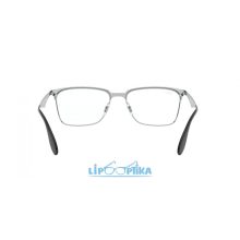 RAY-BAN 0RX6344 2861 BLACK ON SILVER Lipo Optika