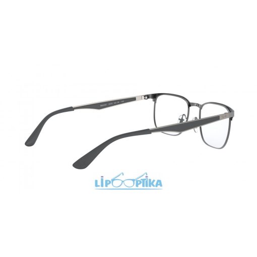 RAY-BAN 0RX6363 2553 BRUSHED GUNMETAL ON GUNMETAL Lipo Optika