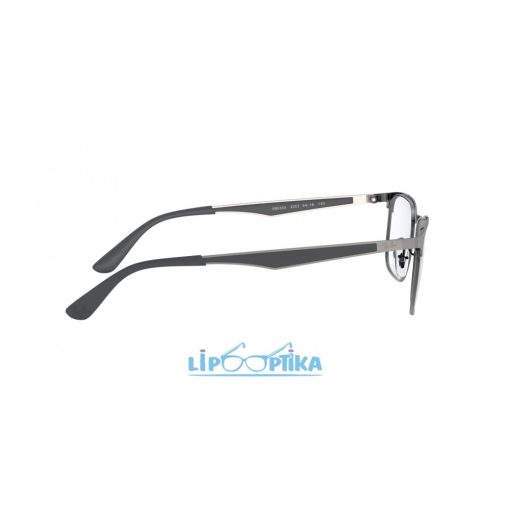 RAY-BAN 0RX6363 2553 BRUSHED GUNMETAL ON GUNMETAL Lipo Optika