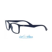 RAY-BAN 0RX7047 5450 MATTE TRANSPARENT BLUE 54 Lipo Optika