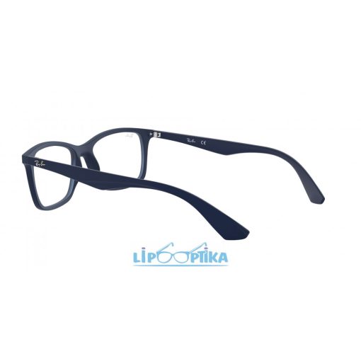 RAY-BAN 0RX7047 5450 MATTE TRANSPARENT BLUE 54 Lipo Optika