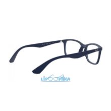 RAY-BAN 0RX7047 5450 MATTE TRANSPARENT BLUE 54 Lipo Optika