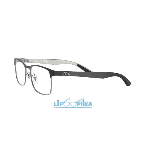 RAY-BAN 0RX8416 2916 MATTE BLACK ON GUNMETAL 53 Lipo Optika