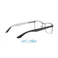 RAY-BAN 0RX8416 2916 MATTE BLACK ON GUNMETAL 53 Lipo Optika