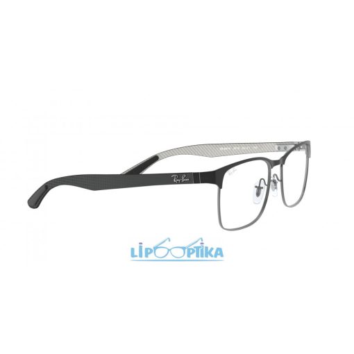 RAY-BAN 0RX8416 2916 MATTE BLACK ON GUNMETAL 53 Lipo Optika
