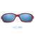 Nano Solar Clip Re-Play - NAO50020SC Matte Dark Red / Navy Clip-on Lipo Optika