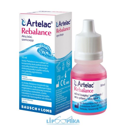 Artelac Rebalance 10 ml Lipo Optika