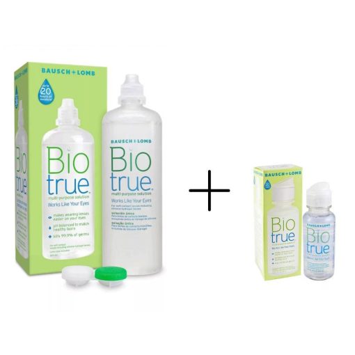 Biotrue multifunkciós ápolófolyadék 300 ml + 60 ml
