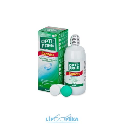 OPTI-FREE Express kontaktlencse folyadék 355 ml Lipo Optika